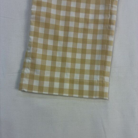 House of CB Carella Gingerbread Gingham Capris - Picture 3 of 5